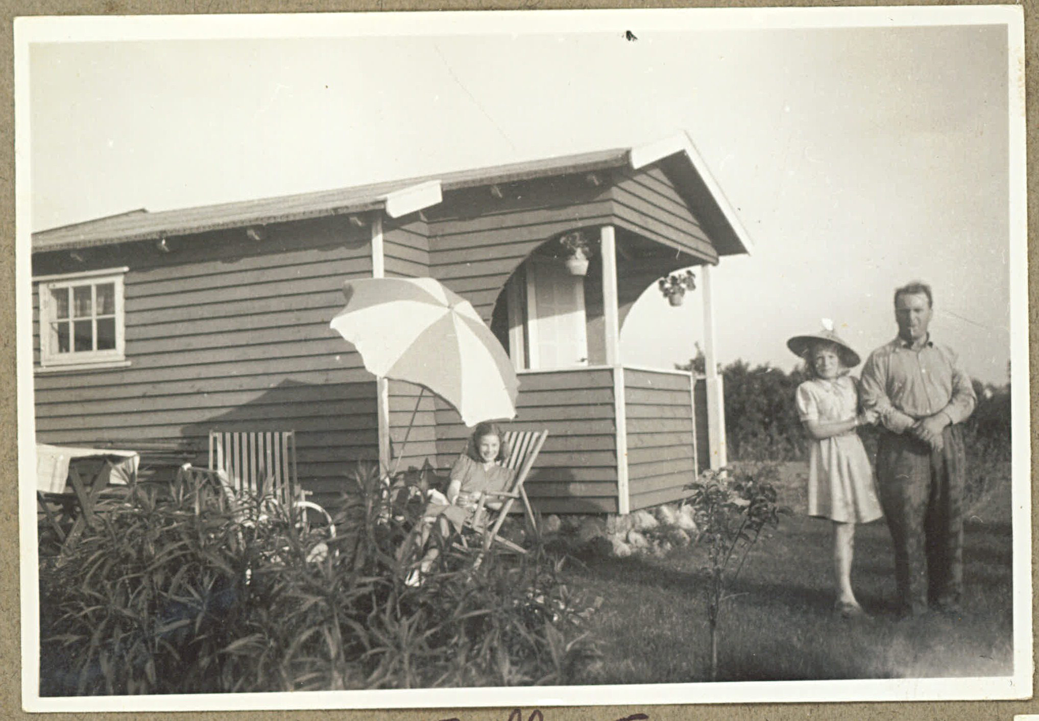 Kolonihaveliv i Hrsholm anno 1944